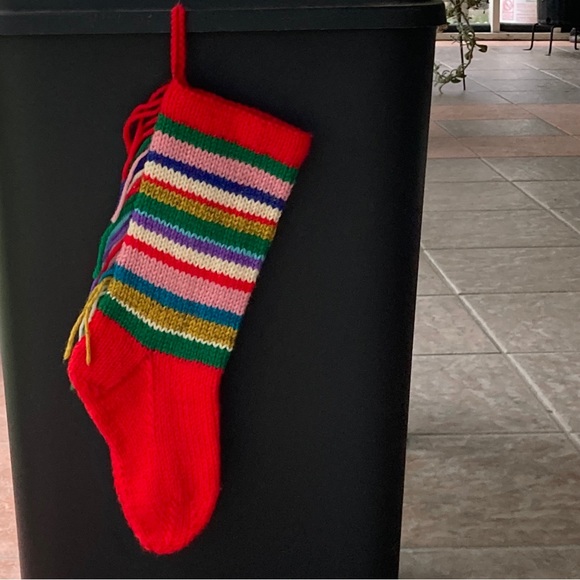 Hand Knitted Stocking - Picture 5 of 6